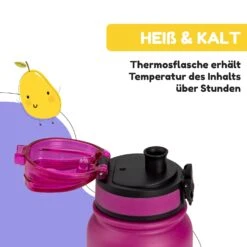 Wakaba Thermosflasche 550 Ml Edelstahl Tritan BPA-frei 12 Wakaba Thermosflasche 550 Ml Edelstahl Tritan BPA-frei -Haushaltsgeräte Geschäft 10045261 de 0005 usp