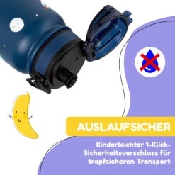 Wakaba Thermosflasche 550 Ml Edelstahl Tritan BPA-frei -Haushaltsgeräte Geschäft 10045262 de 0003 usp