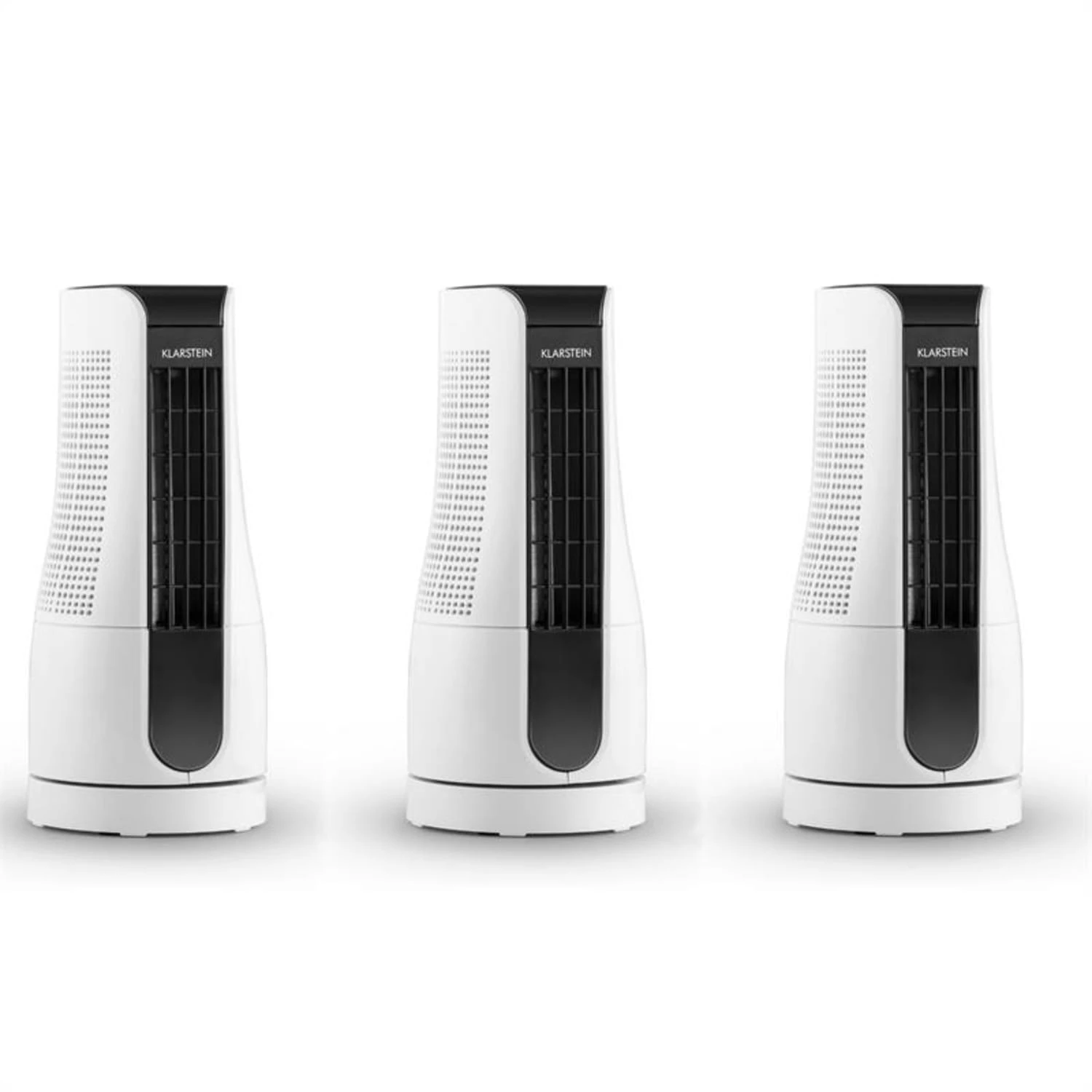 Skyscraper Office Tischventilator 3er-Set Säulenventilator 16W Weiß 1 Skyscraper Office Tischventilator 3er-Set Säulenventilator 16W Weiß
