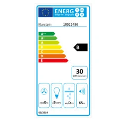TR90WS Abzugshaube Mit Aktivkohlefilter -Haushaltsgeräte Geschäft 60001858 energy label