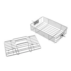VitAir Zubehör-Set 3-teilig Edelstahl Aluminium-Druckguss -Haushaltsgeräte Geschäft 60002085 yy 0007 titel Klarstein VitAir Steak Kaefig