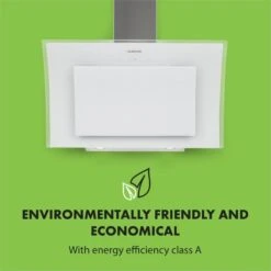 Sabia 90 Dunstabzugshaube | 90cm | 600 M³/h | Energieeffizienzklasse A | Inklusive 2 X Aktivkohlefilter -Haushaltsgeräte Geschäft 60002219 yy 0005 logo Klarstein Sabia 90 Dunstabzugshaube weiss