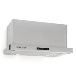 Vinea Dunstabzugshaube Umluftset 60cm 610m³/h Aktivkohlefilter Silber -Haushaltsgeräte Geschäft 60002221 yy 0004 titel Klarstein Vinea Unterbau Dunstabzugshaube silber