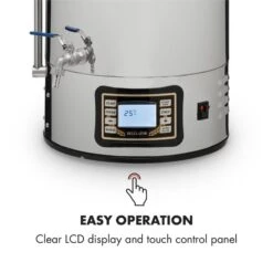 Mundschenk XXL + Eintauchkühler Bierbrauanlage 3000W 50l 304 Edelstahl -Haushaltsgeräte Geschäft 60002276 yy 0003 logo Klarstein Mundschenk XXL Maischekessel Edelstahl