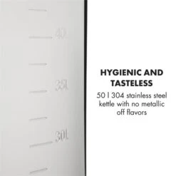 Mundschenk XXL + Eintauchkühler Bierbrauanlage 3000W 50l 304 Edelstahl -Haushaltsgeräte Geschäft 60002276 yy 0005 logo Klarstein Mundschenk XXL Maischekessel Edelstahl