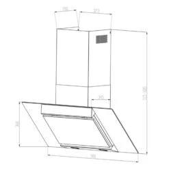 Zola Dunstabzugshaube Umluftset 90cm 635m³/h Aktivkohlefilter Schwarz 20 Zola Dunstabzugshaube Umluftset 90cm 635m³/h Aktivkohlefilter Schwarz -Haushaltsgeräte Geschäft 60002282 yy 0009 logo Klarstein Zola 90 Dunstabzugshaube