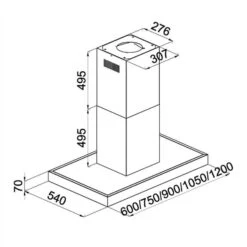 Madonna Dunstabzugshaube Umluftset 90cm 500 M³/h Aktivkohlefilter -Haushaltsgeräte Geschäft 60002298 yy 0007 logo Klarstein Madonna Dunstabzugshaube 90cm reedit
