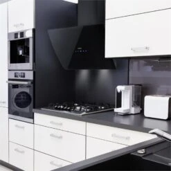 Annabelle 60 Dunstabzugshaube Umluftset 595 M³/h Touch-Armatur Schwarz 12 Annabelle 60 Dunstabzugshaube Umluftset 595 M³/h Touch-Armatur Schwarz -Haushaltsgeräte Geschäft 60002315 yy 0003 ambient Klarstein Annabelle 60 Dunstabzugshaube schwarz