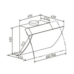 Annabelle 60 Dunstabzugshaube Umluftset 595 M³/h Touch-Armatur Schwarz 15 Annabelle 60 Dunstabzugshaube Umluftset 595 M³/h Touch-Armatur Schwarz -Haushaltsgeräte Geschäft 60002315 yy 0008 logo Klarstein Annabelle60 Dunstabzugshaube schwarz