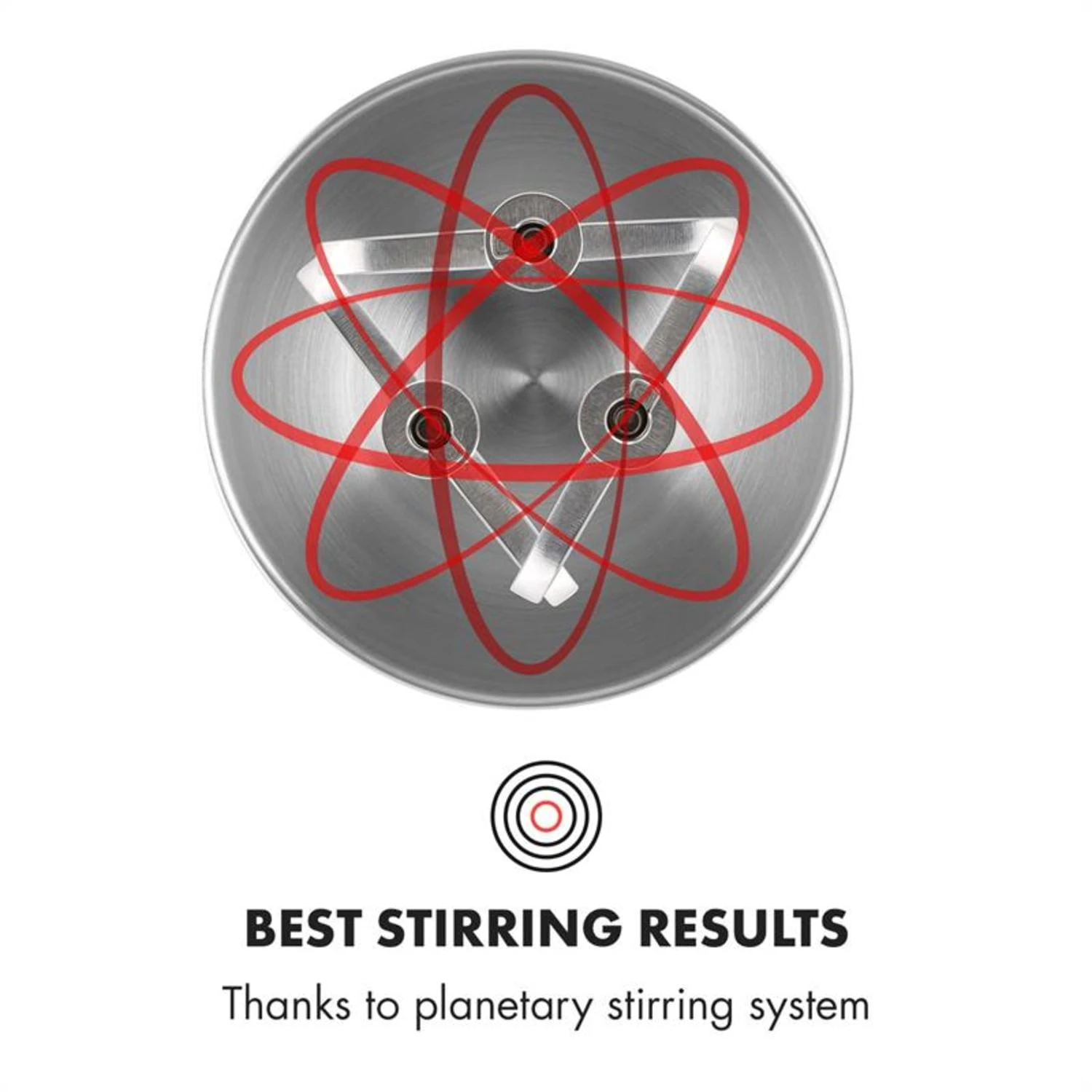 Curve Plus Küchenmaschinen-Set | 5l | 4-in-1 Fleischwolf | Rot 5 Curve Plus Küchenmaschinen-Set | 5l | 4-in-1 Fleischwolf | Rot – Bild 5