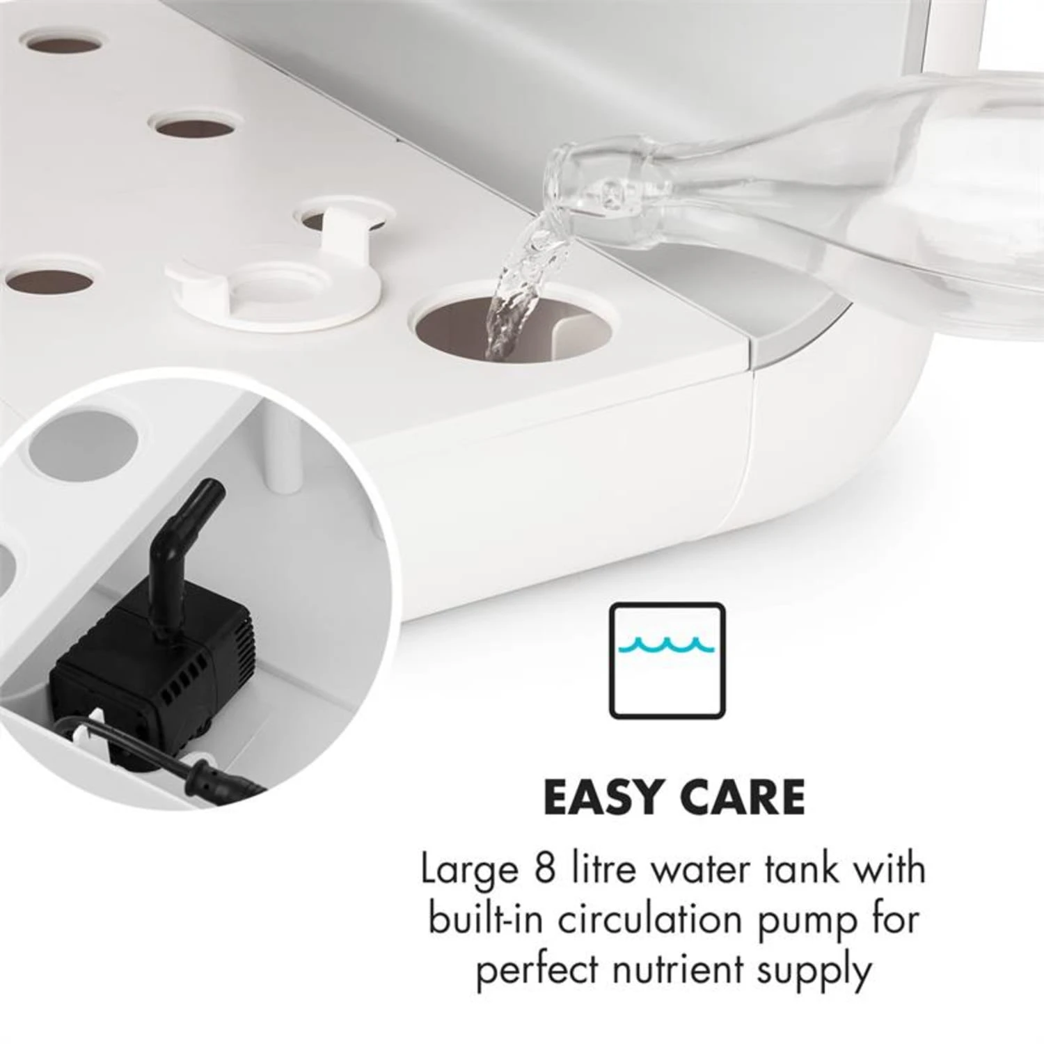 GrowIt Farm Starter Kit Europe 28 Pflanzen 48W 8 Ltr Europe-Seeds Nährlösung 8 GrowIt Farm Starter Kit Europe 28 Pflanzen 48W 8 Ltr Europe-Seeds Nährlösung – Bild 8