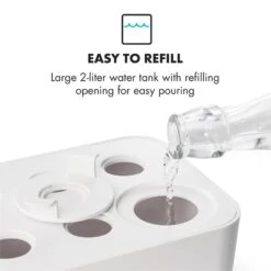 GrowIt Cuisine Starter Kit Europa 12 Pflanzen 25W LED 2Ltr Europe-Seeds Nährlösung 15 GrowIt Cuisine Starter Kit Europa 12 Pflanzen 25W LED 2Ltr Europe-Seeds Nährlösung -Haushaltsgeräte Geschäft 60002416 yy 0007 logo Klarstein GrowIt Cuisine Smart Indoor Garden