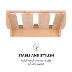 Barossa 77 Duo Weinkühlschrank-Set 2 Zonen 191L/77Fl. Weinglasregal -Haushaltsgeräte Geschäft 60002418 yy 0011 logo Klarstein Barossa 77D Weinglas Regal