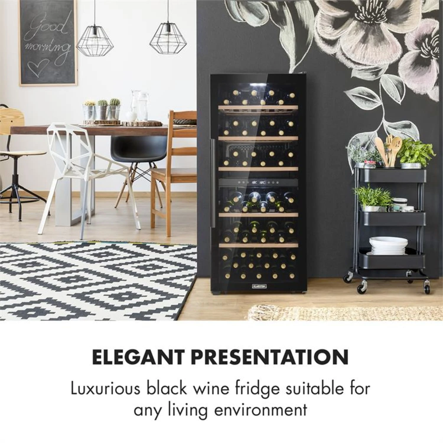 Barossa 102 Duo Weinkühlschrank-Set 2 Zonen 102 Fl. Weinglasregal 2 Barossa 102 Duo Weinkühlschrank-Set 2 Zonen 102 Fl. Weinglasregal – Bild 2