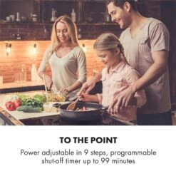 Kalahari Delicatessa Einbau-Ofen-Set Induktion 7000W 68Ltr Schwarz Edelstahl 18 Kalahari Delicatessa Einbau-Ofen-Set Induktion 7000W 68Ltr Schwarz Edelstahl -Haushaltsgeräte Geschäft 60002585 yy 0007 logo Klarstein Delicatessa 60 Einbaukochfeld schwarz