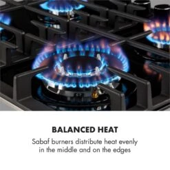 Kalahari Ignito Einbau-Ofen-Set Elektro / Gas 68Ltr Schwarz Edelstahl 19 Kalahari Ignito Einbau-Ofen-Set Elektro / Gas 68Ltr Schwarz Edelstahl -Haushaltsgeräte Geschäft 60002586 yy 0008 logo Klarstein Ignito 4 Zonen Gaskochfeld schwarz