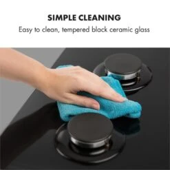 Kalahari Ignito Einbau-Ofen-Set Elektro / Gas 68Ltr Schwarz Edelstahl 21 Kalahari Ignito Einbau-Ofen-Set Elektro / Gas 68Ltr Schwarz Edelstahl -Haushaltsgeräte Geschäft 60002586 yy 0010 logo Klarstein Ignito 4 Zonen Gaskochfeld schwarz