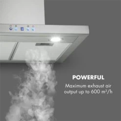 Klarstein Kalahari Limelight Einbau-Set Backofen + Abzugshaube 68Ltr 600 M³/h Schwarz Edelstahl -Haushaltsgeräte Geschäft 60002587 yy 0008 logo Klarstein Limelight Dunstabzugshaube 60cm silber