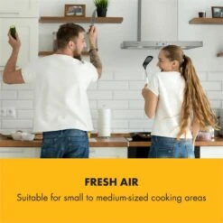 Klarstein Kalahari Limelight Einbau-Set Backofen + Abzugshaube 68Ltr 600 M³/h Schwarz Edelstahl -Haushaltsgeräte Geschäft 60002587 yy 0009 logo Klarstein Limelight Dunstabzugshaube 60cm silber