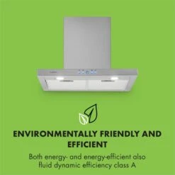 Klarstein Kalahari Limelight Einbau-Set Backofen + Abzugshaube 68Ltr 600 M³/h Schwarz Edelstahl -Haushaltsgeräte Geschäft 60002587 yy 0010 logo Klarstein Limelight Dunstabzugshaube 60cm silber