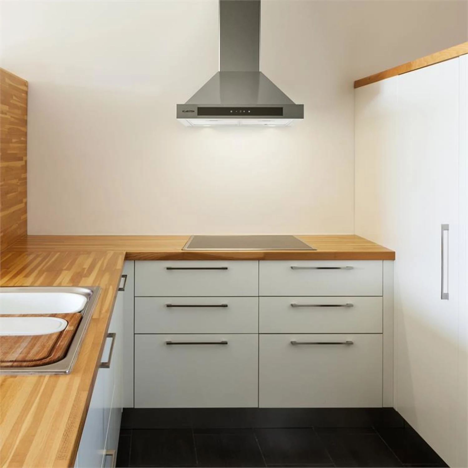 Kalahari Zelda Einbau-Set Backofen + Abzugshaube 68Ltr 620 M³/h Edelstahl 7 Kalahari Zelda Einbau-Set Backofen + Abzugshaube 68Ltr 620 M³/h Edelstahl – Bild 7