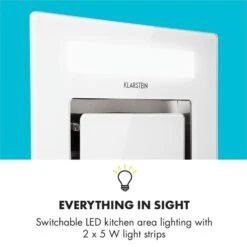 Gusteau Remy Einbau-Set Backofen + Einbau-Haube 2950W Weiß Edelstahl 19 Gusteau Remy Einbau-Set Backofen + Einbau-Haube 2950W Weiß Edelstahl -Haushaltsgeräte Geschäft 60002591 yy 0010 logo Klarstein Remy Deckenhaube 90 cm weiss