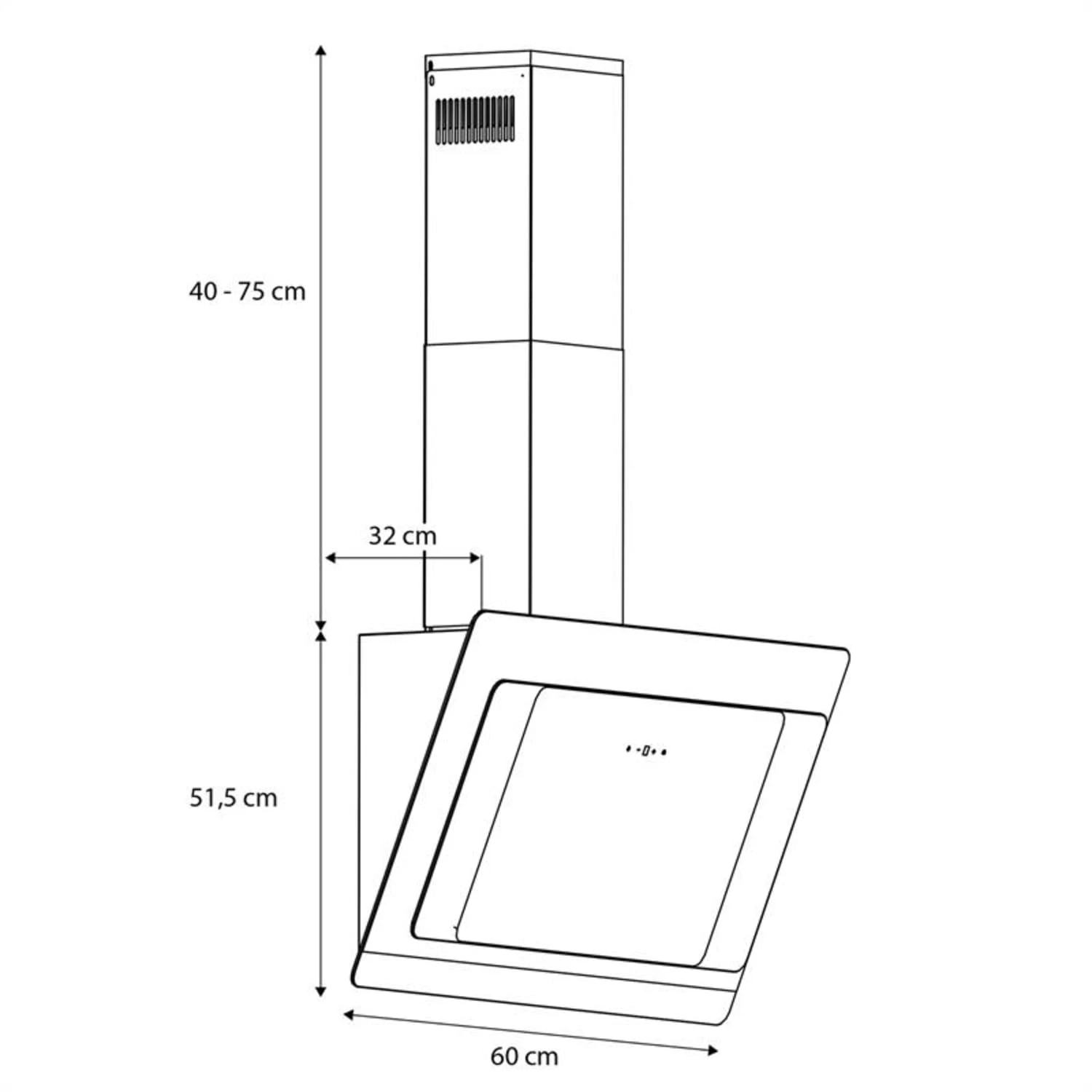 Gusteau Aurora Einbau-Set Backofen + Wandabzugshaube Schwarz Edelstahl 10 Gusteau Aurora Einbau-Set Backofen + Wandabzugshaube Schwarz Edelstahl – Bild 10