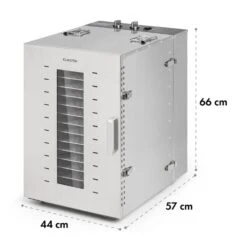 Master Jerky 16 Dörrautomat + Fleischhaken Set 1500W 40-90 °C 15h-Timer Edelstahl Silber 17 Master Jerky 16 Dörrautomat + Fleischhaken Set 1500W 40-90 °C 15h-Timer Edelstahl Silber -Haushaltsgeräte Geschäft 60002668 yy 0009 logo Klarstein Master Jerky 16 Doerrautomat Haken Set