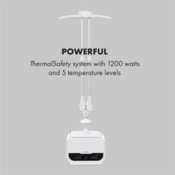 ShirtButler Pro Automatisches Trocknersystem Hemd & Hose 1200 W 2-in-1 70 °C Timer Weiß 14 ShirtButler Pro Automatisches Trocknersystem Hemd & Hose 1200 W 2-in-1 70 °C Timer Weiß -Haushaltsgeräte Geschäft 60002669 yy 0007 logo Klarstein ShirtButler Pro Trocknersystem weiss