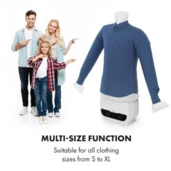 ShirtButler Pro Automatisches Trocknersystem Hemd / Hose / Schuhe 1200W 2-in-1 70°C Timer Weiß -Haushaltsgeräte Geschäft 60002670 yy 0006 logo Klarstein ShirtButler Pro Ersatz Shirt