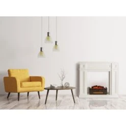 Lausanne Frame Kamingehäuse + Kamini FX Kamineinsatz 2000W MDF Klassisches Design -Haushaltsgeräte Geschäft 60002701 yy 0003 logo Klarstein Lausanne Frame Gehaeuse Kamini FX