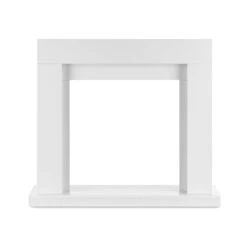 Studio Frame Kamingehäuse-Set Dekokamin + Kamini FX Kamineinsatz | Klassisches Design | MDF | Wandverschraubung | 100 X 88 X 30 Cm | Kamin-Einsatz: 1000/2000W | Täuschend Echte Feuerillusion Mit 2W LED -Haushaltsgeräte Geschäft 60002704 yy 0004 logo Klarstein Lausanne Frame Gehaeuse Kamini FX