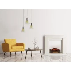 Studio Frame Kamingehäuse + Kamini Kamineinsatz MDF Klassisches Design 13 Studio Frame Kamingehäuse + Kamini Kamineinsatz MDF Klassisches Design -Haushaltsgeräte Geschäft 60002705 yy 0003 logo Klarstein Lausanne Frame Gehaeuse Kamini FX