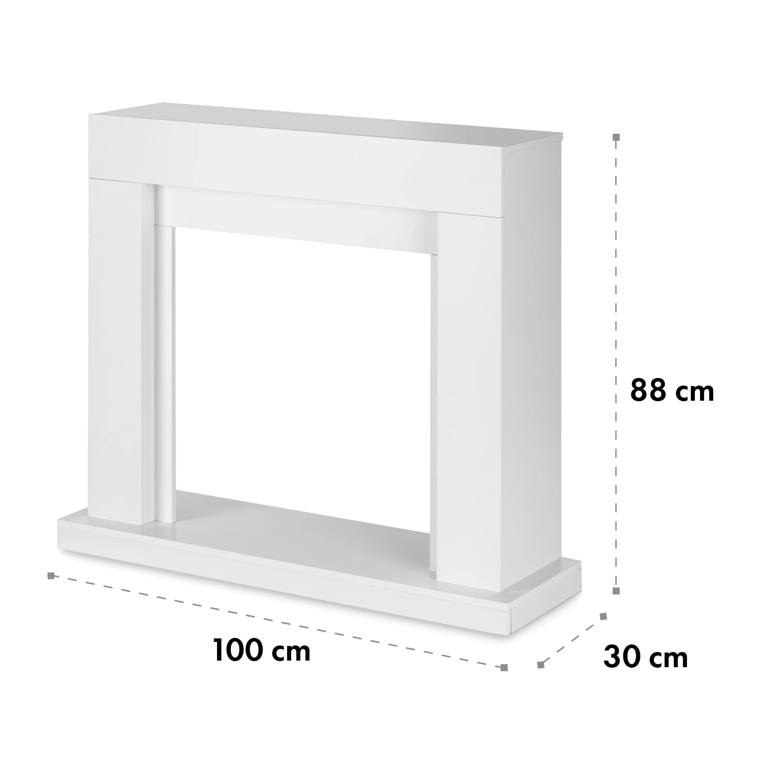 Studio Frame Kamingehäuse + Kamini Kamineinsatz MDF Klassisches Design 5 Studio Frame Kamingehäuse + Kamini Kamineinsatz MDF Klassisches Design – Bild 5